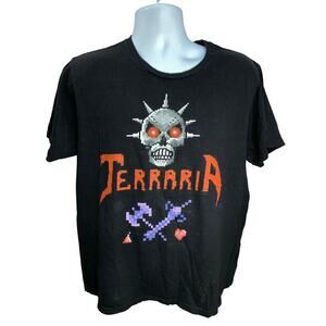Terraria Skeletron And Weapons T-Shirt size actual meas 21x26 more Medium